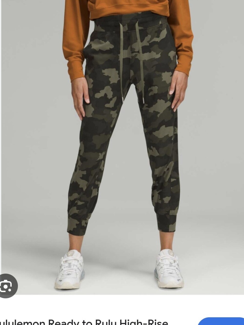 Lululemon Ready to Rulu High-Rise Jogger *7/8 Length Heritage 365 Camo
